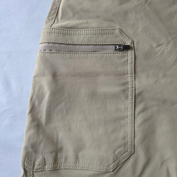 Eddie Bauer Hiking Shorts - Men's 34 - Khaki 10.5" Inseam - Picture 4 of 6